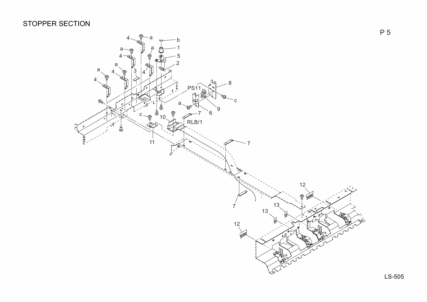 Konica-Minolta Options LS-505 A0H1 Parts Manual-3
